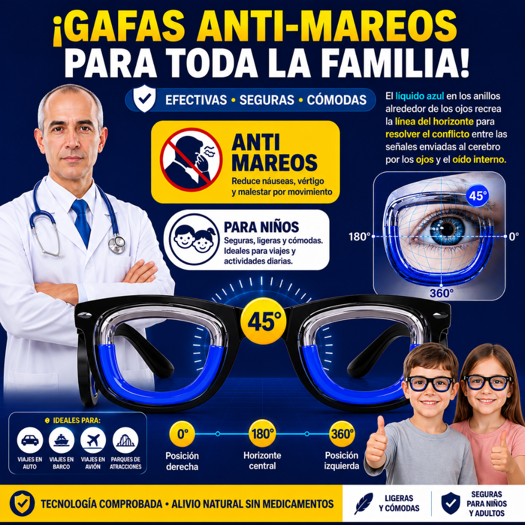 Gafas Anti Mareo Moviralabs